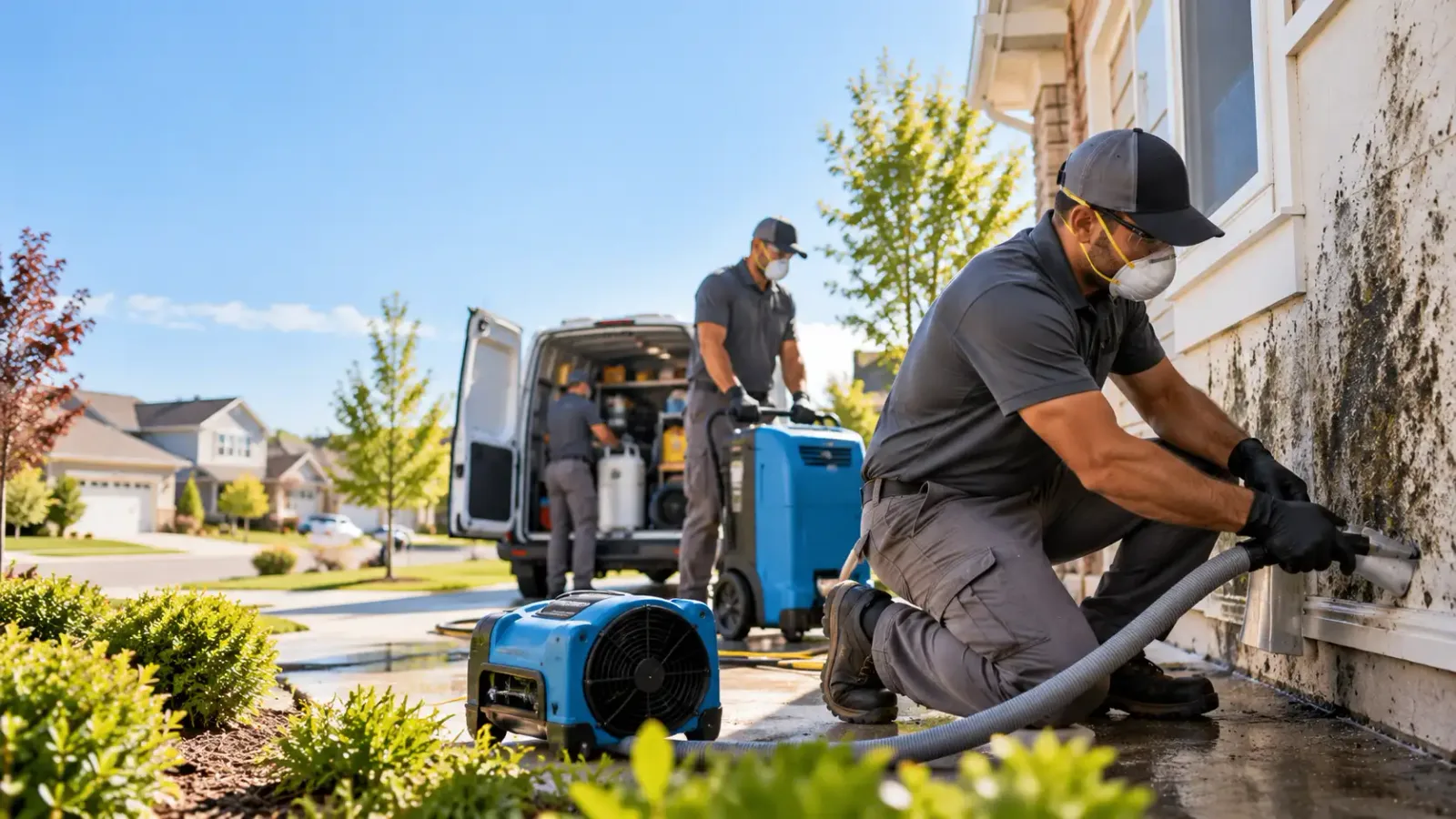 Mold Remediation in Belmont, CA
